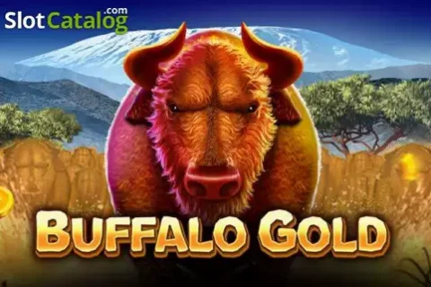 Buffalo Gold slot reels and symbols