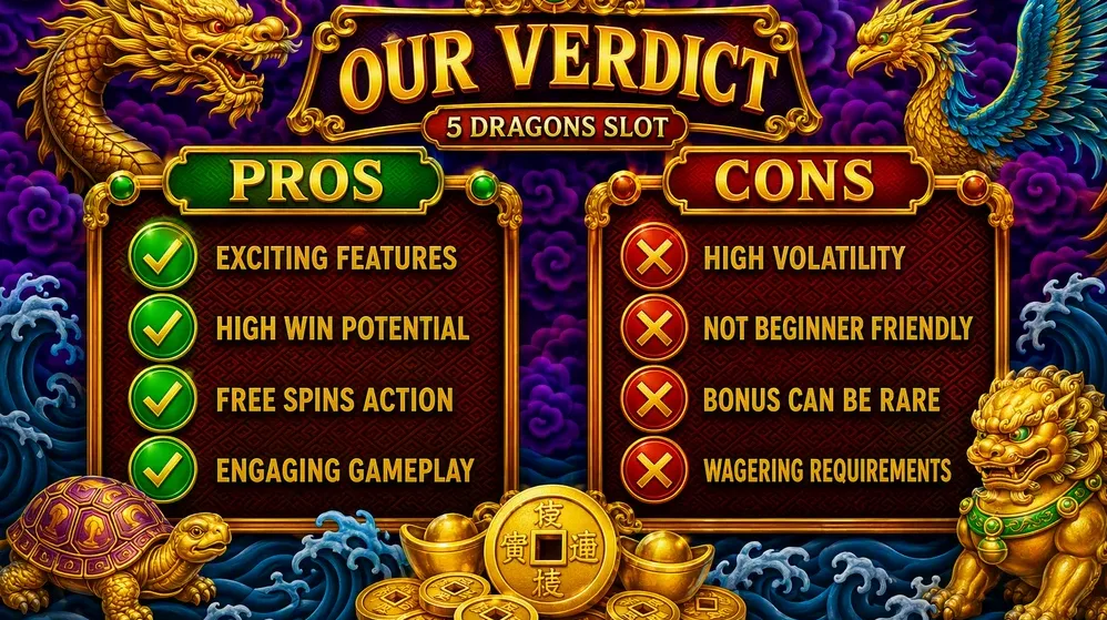 pros and cons checklist with tick and cross marks