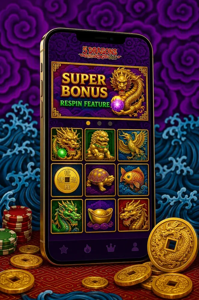 5 dragons slot